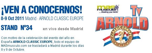 Arnold Europe 2011 en Vivo