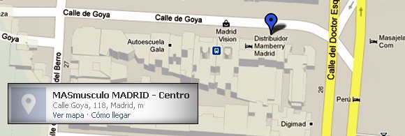 Mapa - MASmúsculo en Madrid