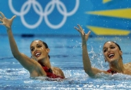 Andrea Fuentes y Ona Carbonell - Medalla de Plata