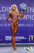 Campeona de Bodyfitness Olga Karavayeva, Kiev 2013