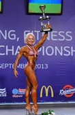 Campeona de Fitness  Natalia Nazarenko (Ucrania), Kiev 2013