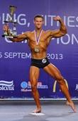 Campeón del Men’s Fitness Konstantin Nekrasov (Rusia), Kiev 2013